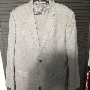 Express Grey Suit Jacket and Pants